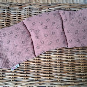 Warmezak! | Roze | Egeltjes print | 60x20x3cm